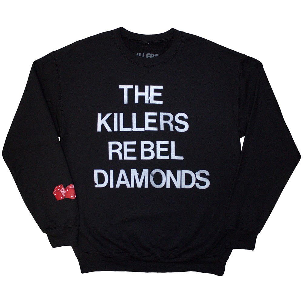 The Killers - Tour '24 Rebel Diamonds Stacked Sweater/trui - Zwart
